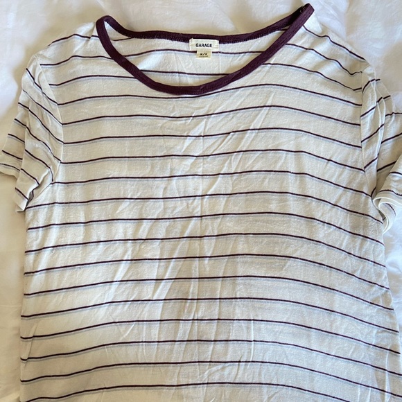 Striped Garage tshirt